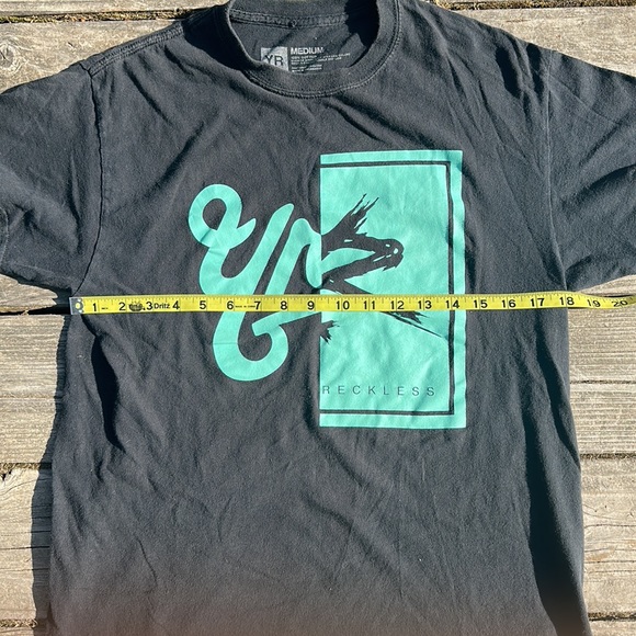 Young & Reckless graphic tee Black Size M - Picture 4 of 5